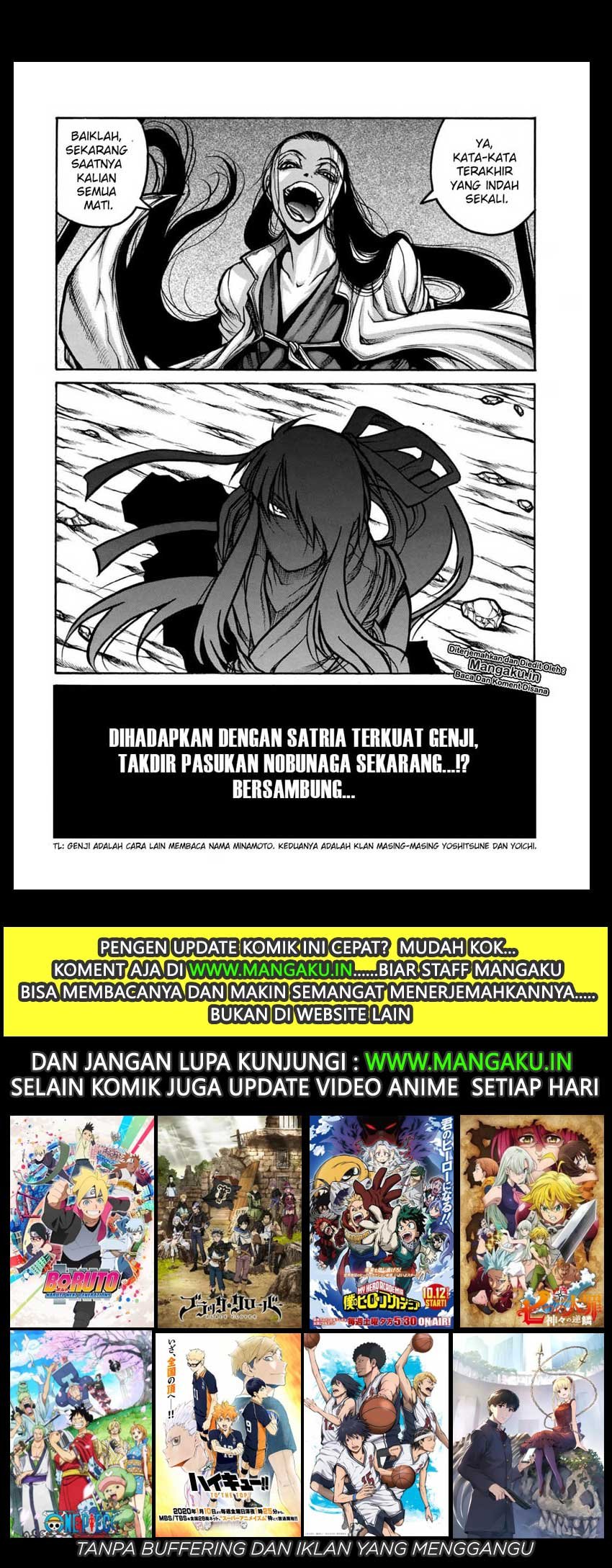 Drifters Chapter 79 Gambar 9