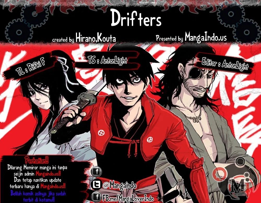 Baca Komik Drifters Chapter 34 Gambar 1