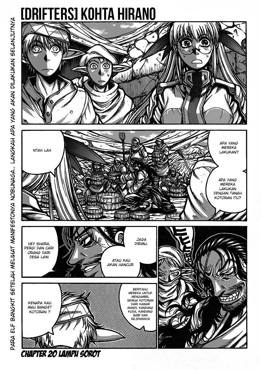 Baca Manga Drifters Chapter 20 Gambar 2