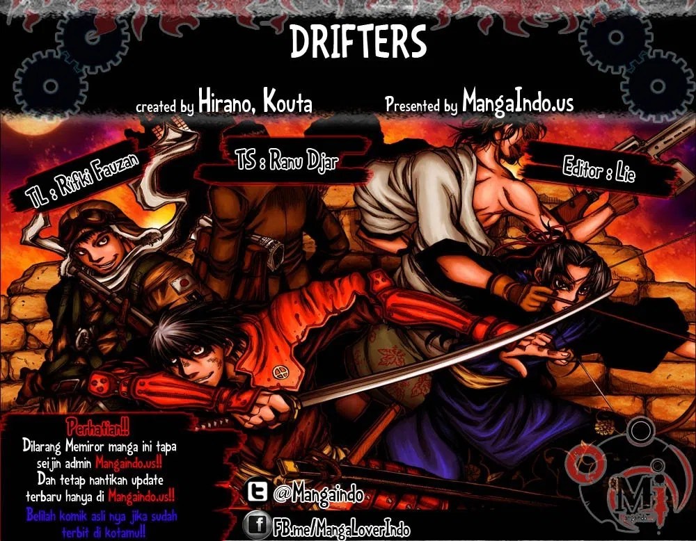 Baca Komik Drifters Chapter 16 Gambar 1