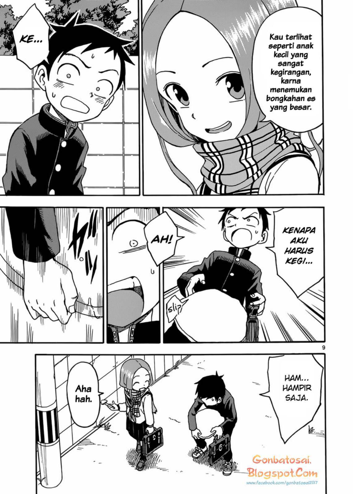 Karakai Jouzu no Takagi-san Chapter 46 Gambar 10