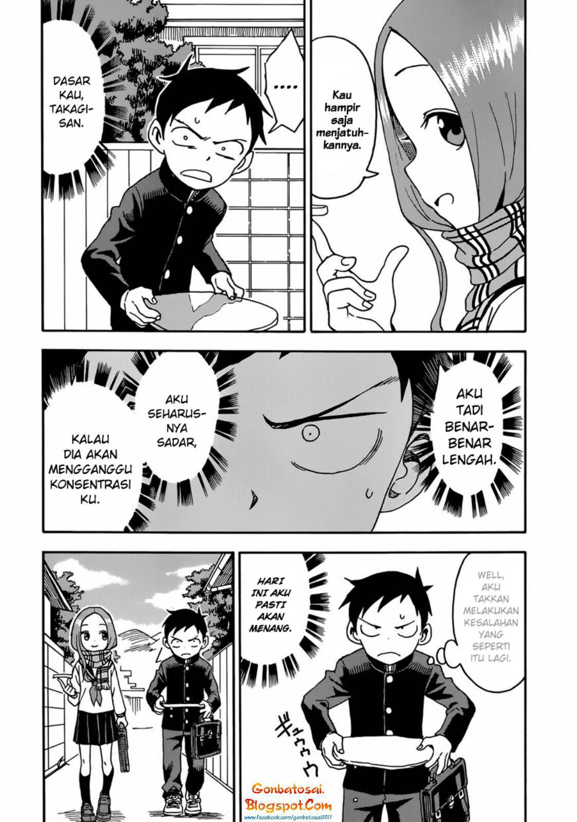 Karakai Jouzu no Takagi-san Chapter 46 Gambar 11