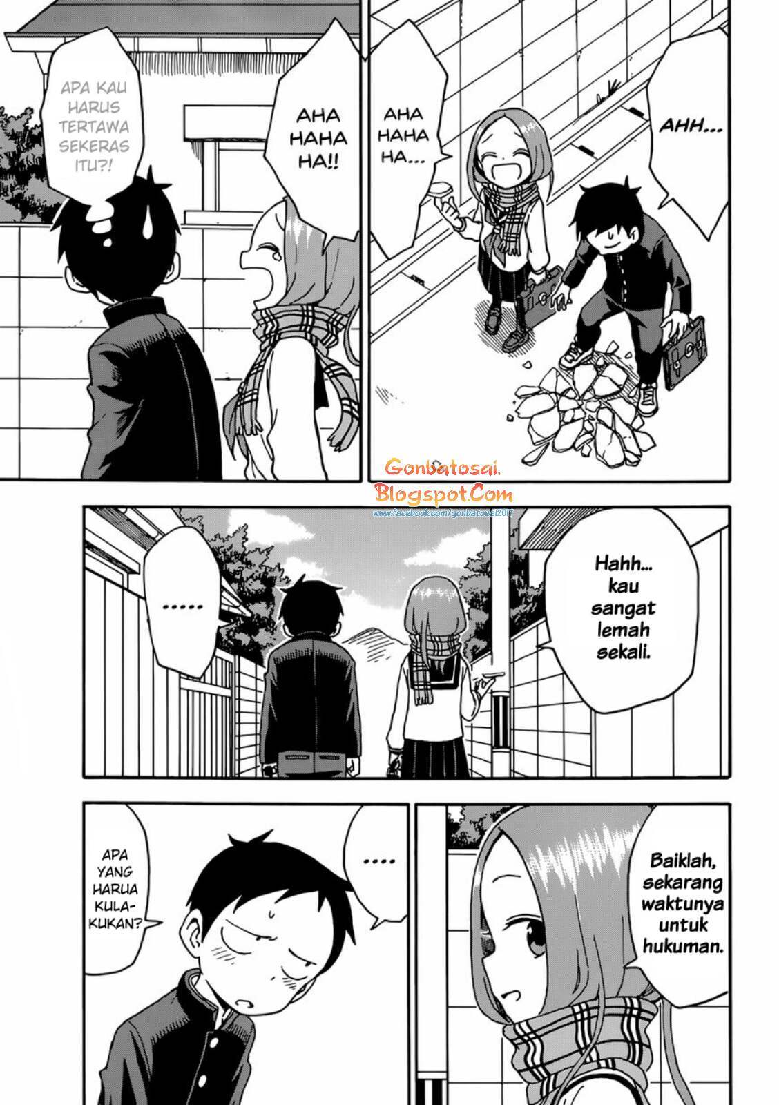 Karakai Jouzu no Takagi-san Chapter 46 Gambar 15