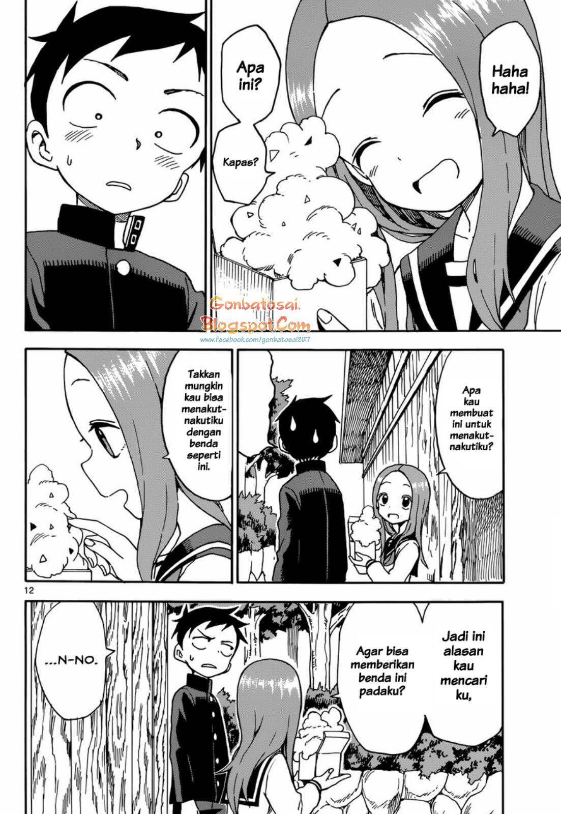 Karakai Jouzu no Takagi-san Chapter 44 Gambar 14