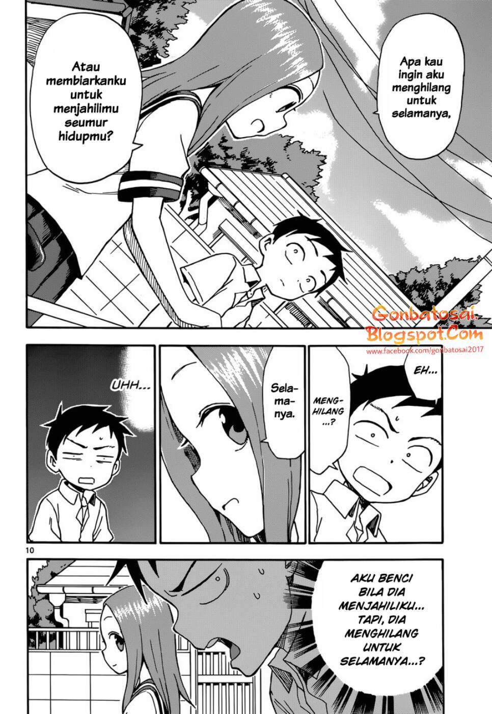 Karakai Jouzu no Takagi-san Chapter 42 Gambar 11