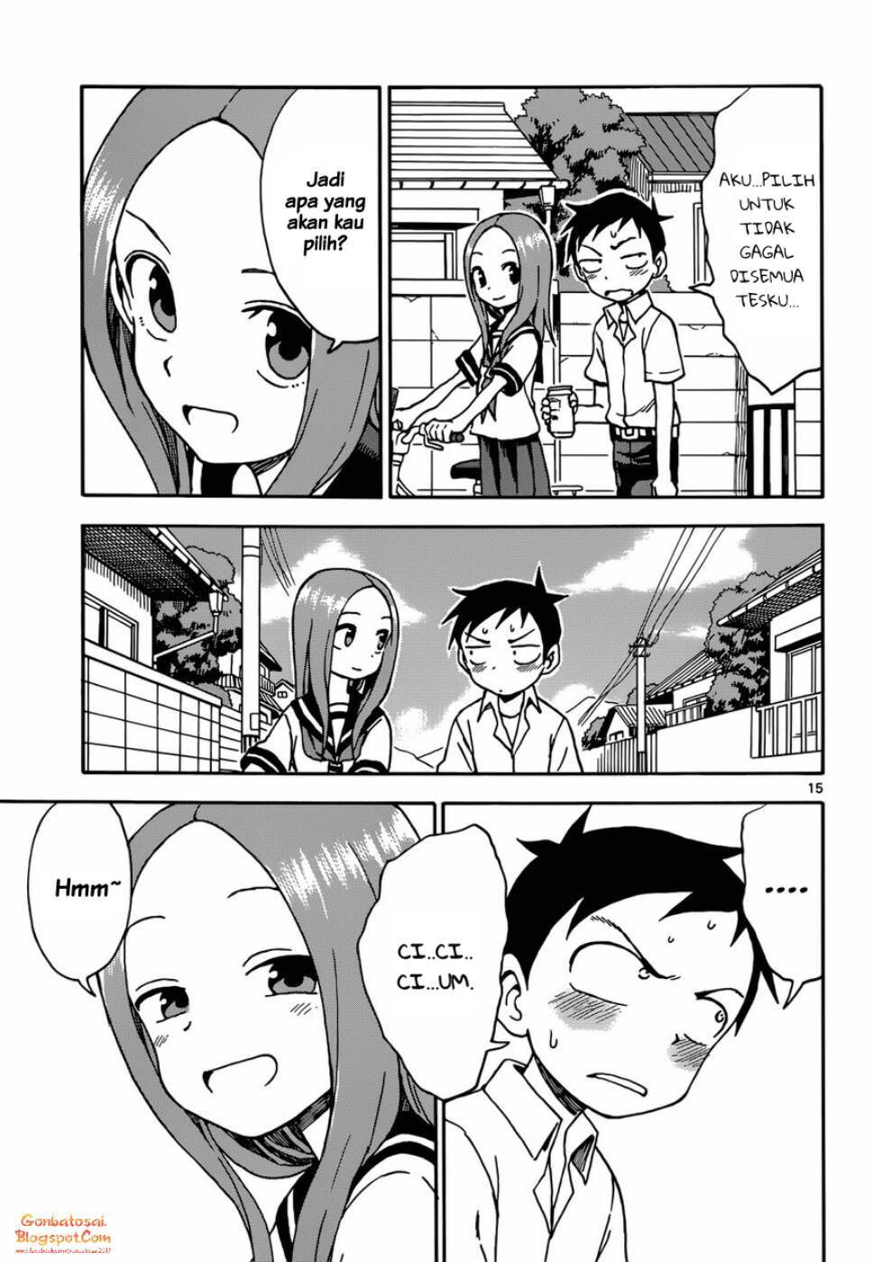 Karakai Jouzu no Takagi-san Chapter 42 Gambar 17