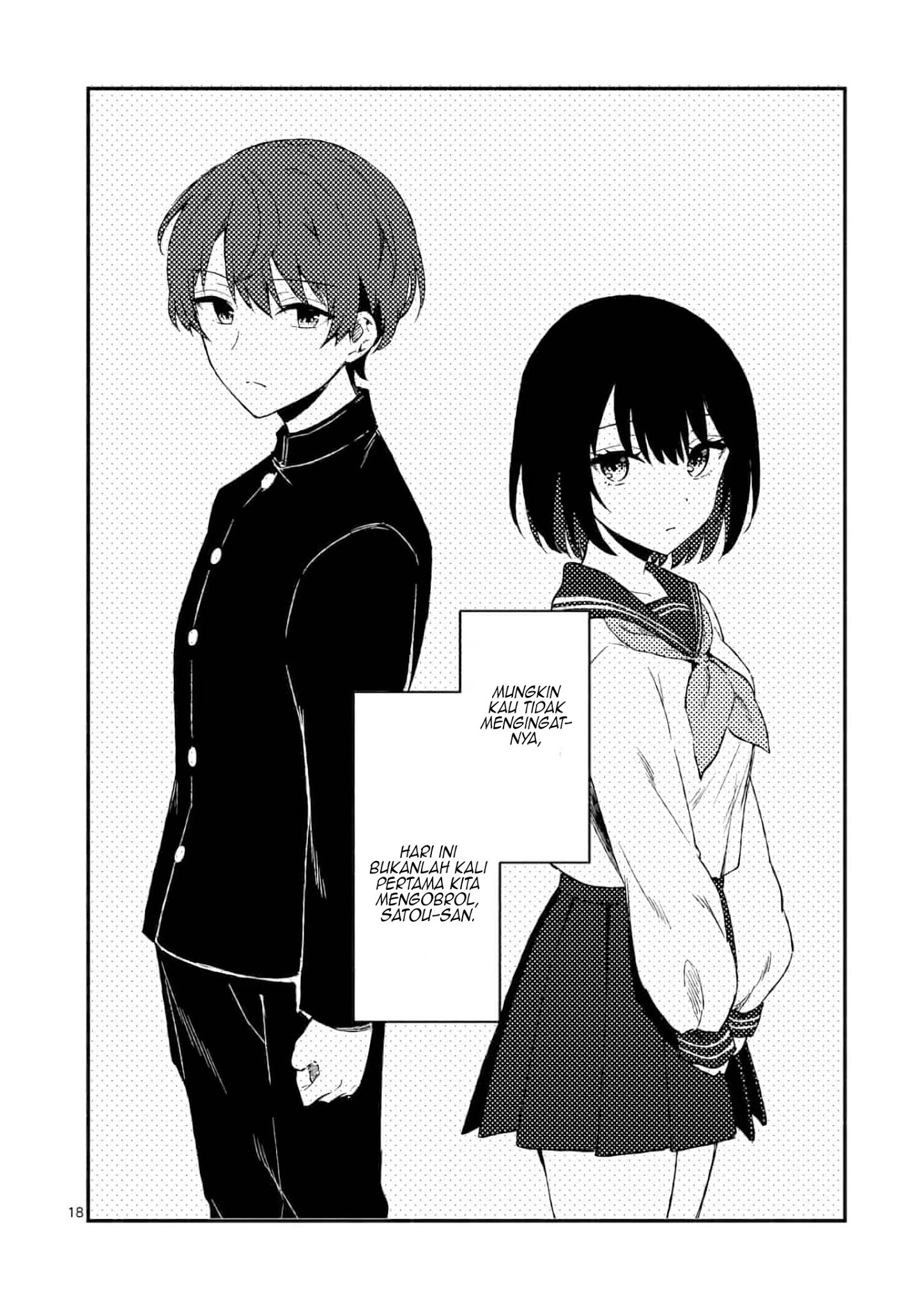 Shiotaiou no Sato-san ga Ore ni dake Amai Chapter 2 Gambar 19