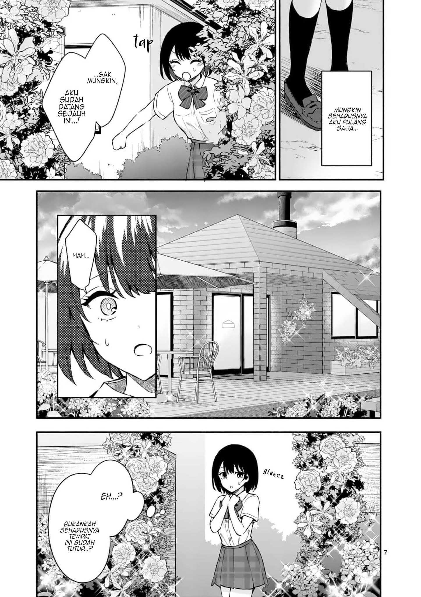 Shiotaiou no Sato-san ga Ore ni dake Amai Chapter 2 Gambar 8