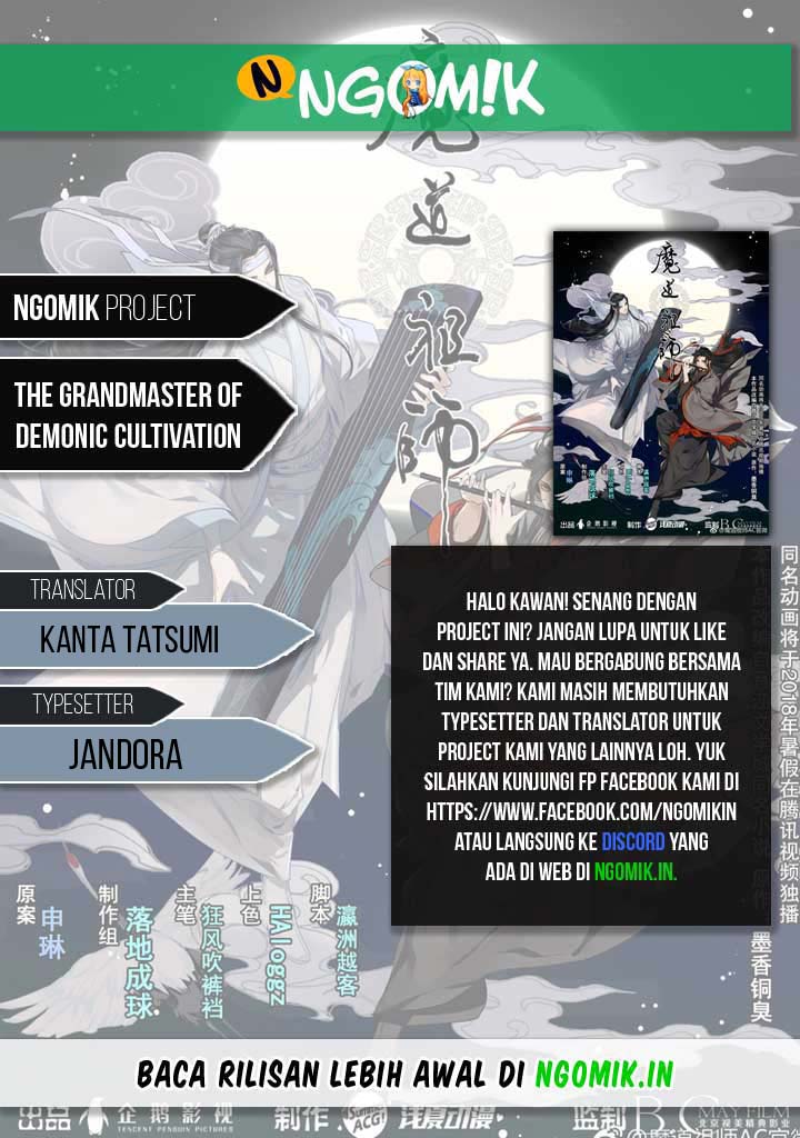 Baca Komik The Grandmaster of Demonic Cultivation Chapter 71 Gambar 1