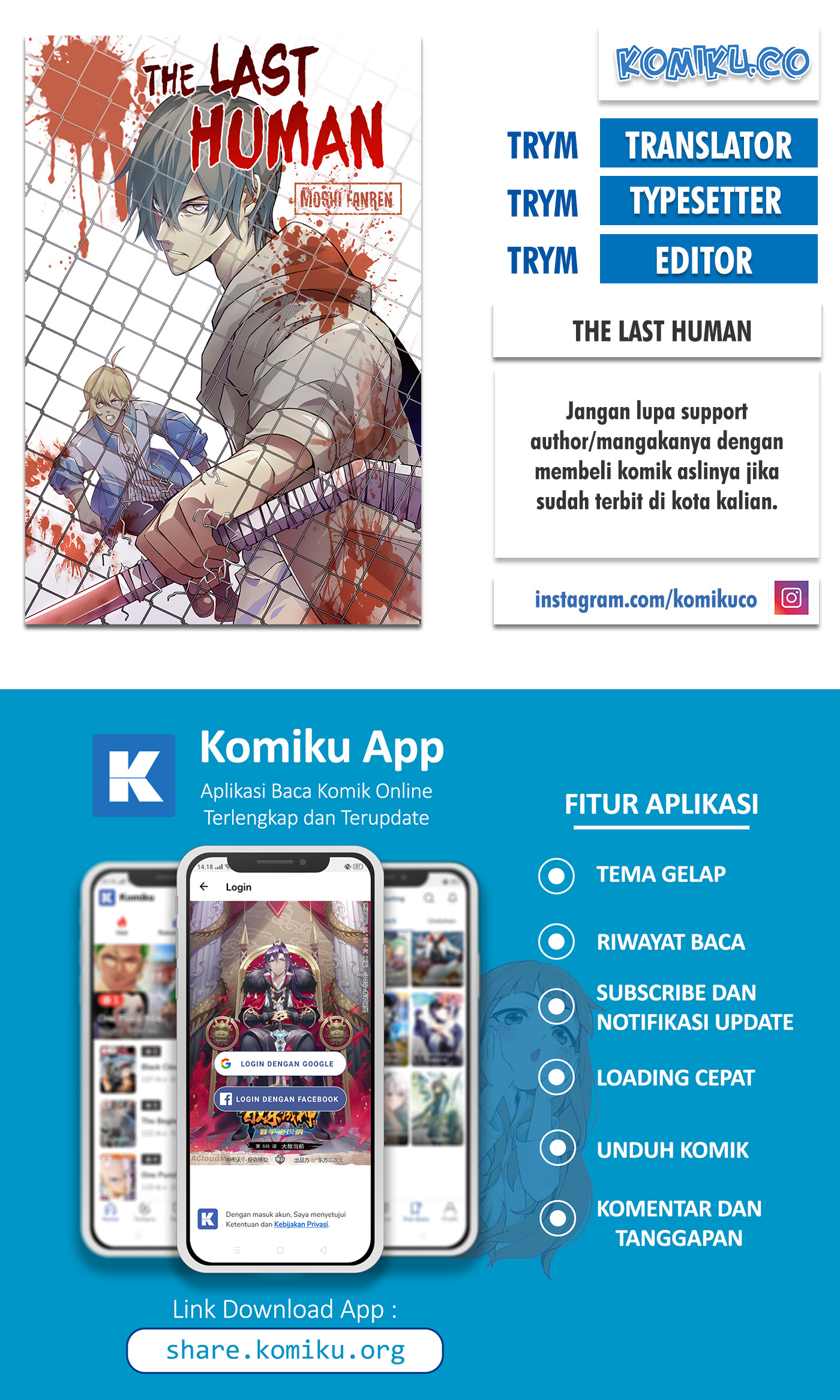 Baca Komik The Last Human Chapter 280 Gambar 1