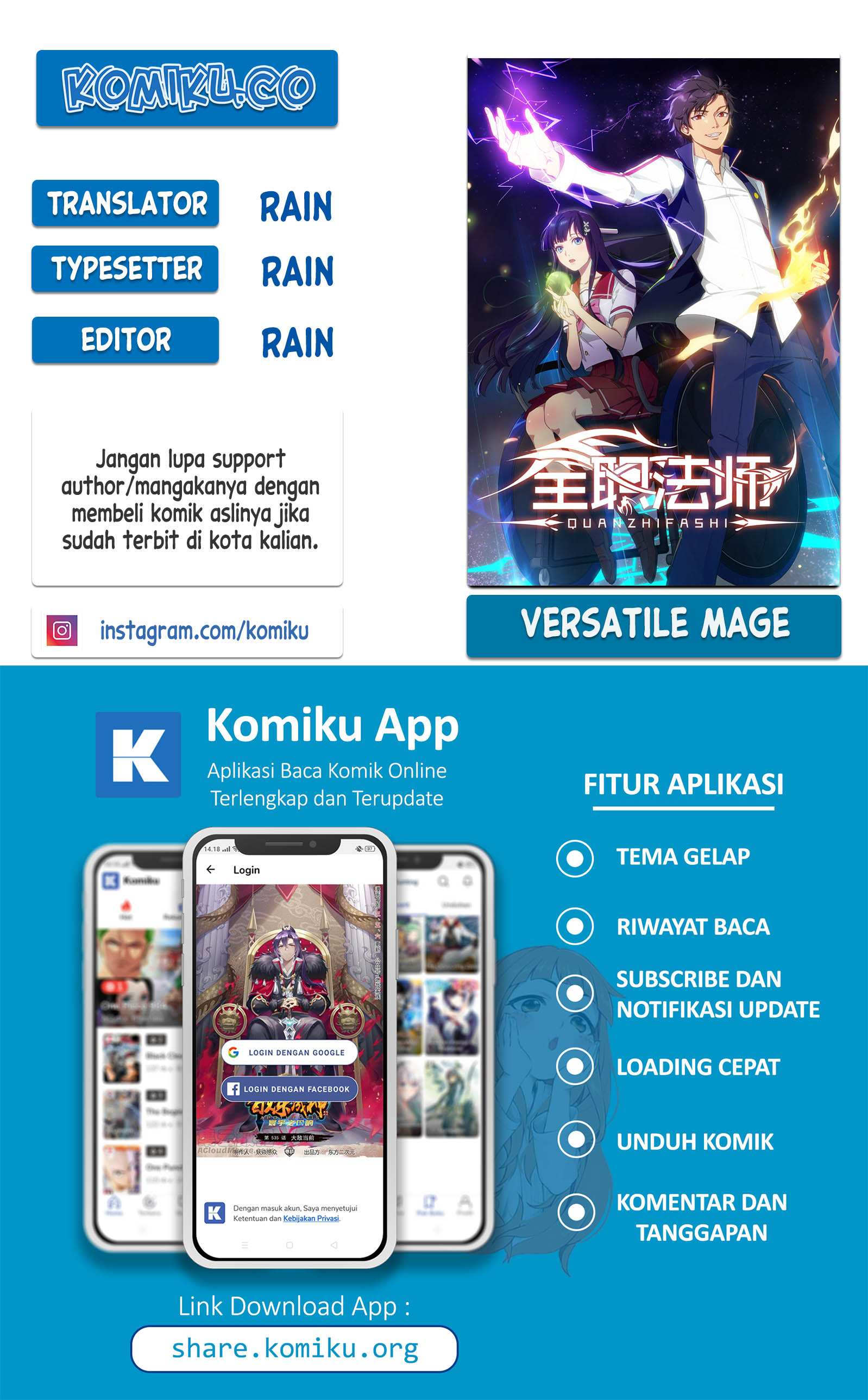 Baca Komik Versatile Mage Chapter 349 Gambar 1