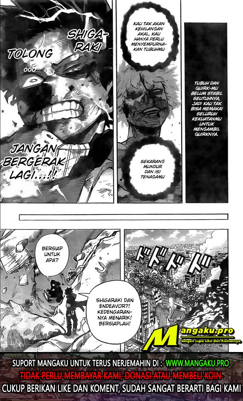 Boku no Hero Academia Chapter 287 Gambar 15