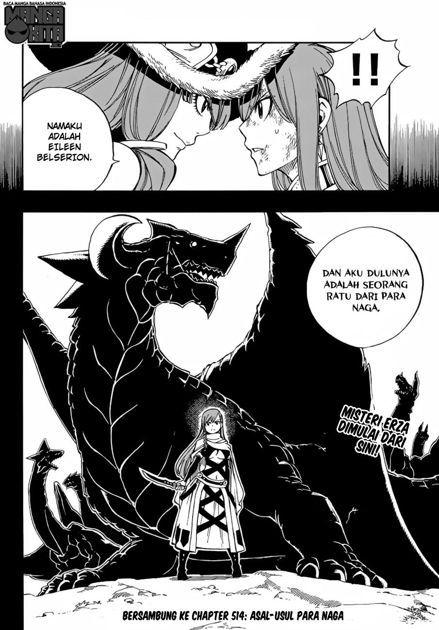 Fairy Tail Chapter 513 Gambar 19