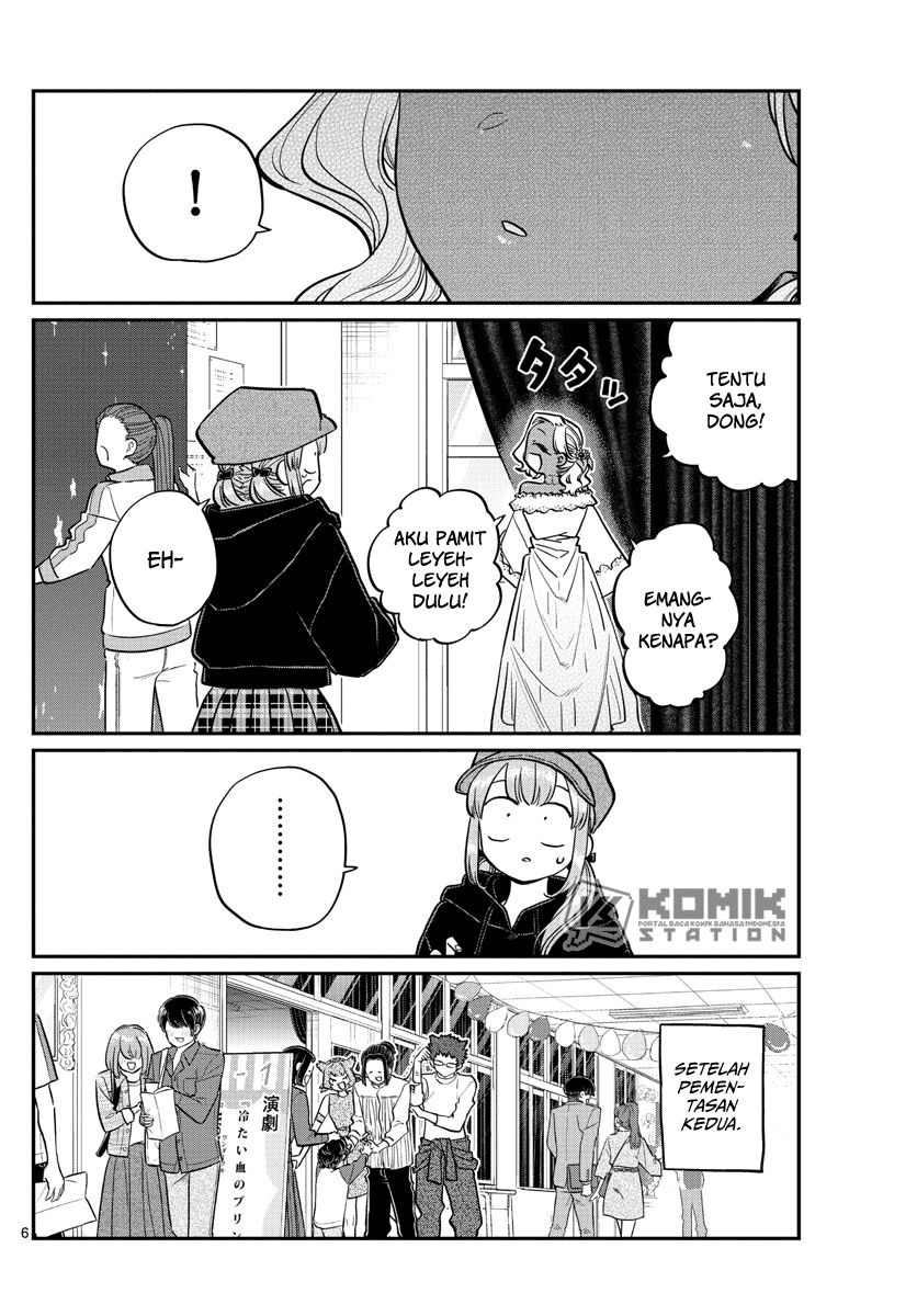 Komi-san wa Komyushou Desu Chapter 225 Gambar 7