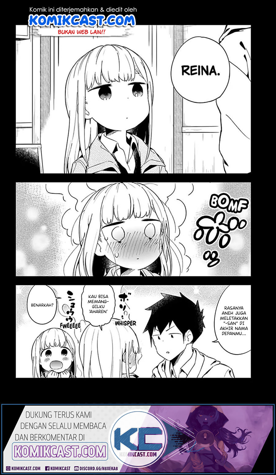 Aharen-san wa Hakarenai Chapter 62 Gambar 15