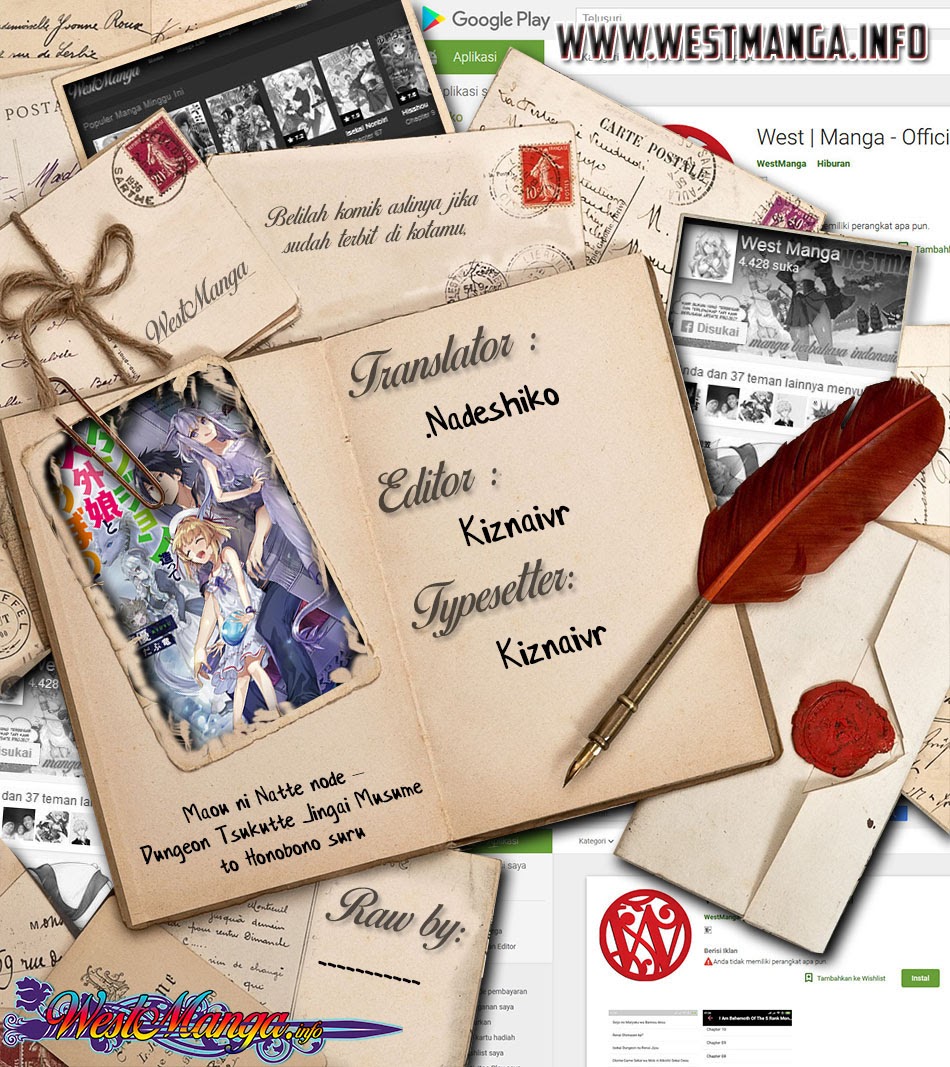Baca Komik Maou ni Natte node – Dungeon Tsukutte Jingai Musume to Honobono suru Chapter 27 Gambar 1