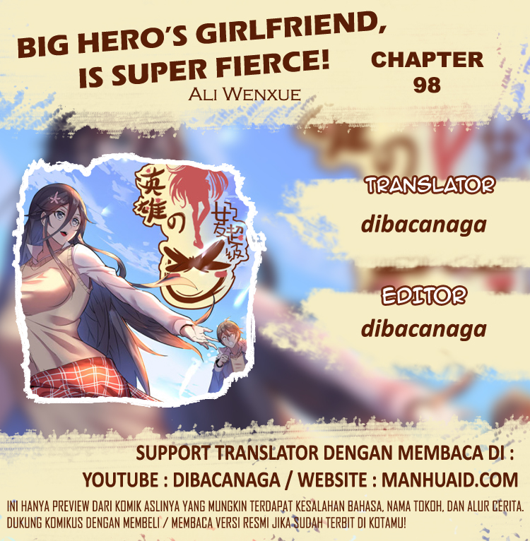 Baca Komik Big Hero’s Girlfriend is Super Fierce! Chapter 98 Gambar 1