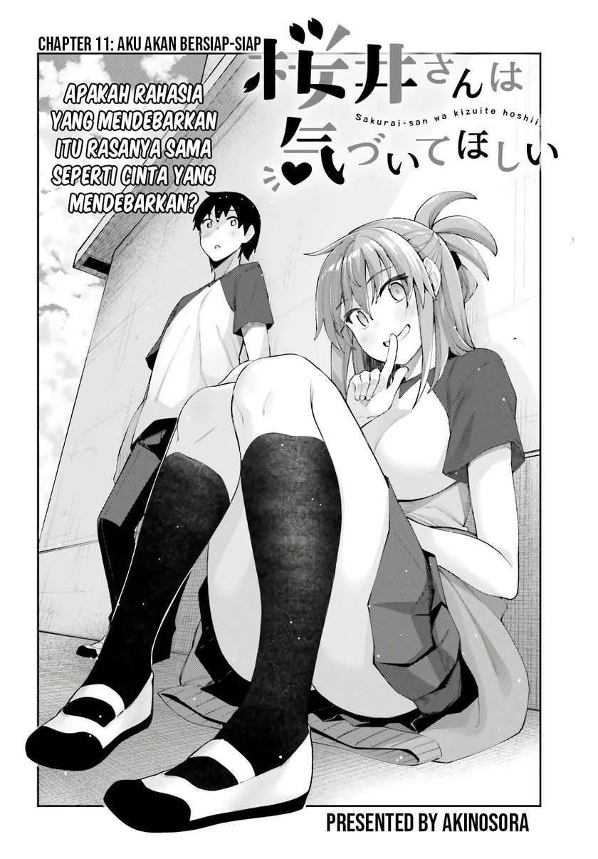 Sakurai-san Wants To Be Noticed Chapter 11 Gambar 5