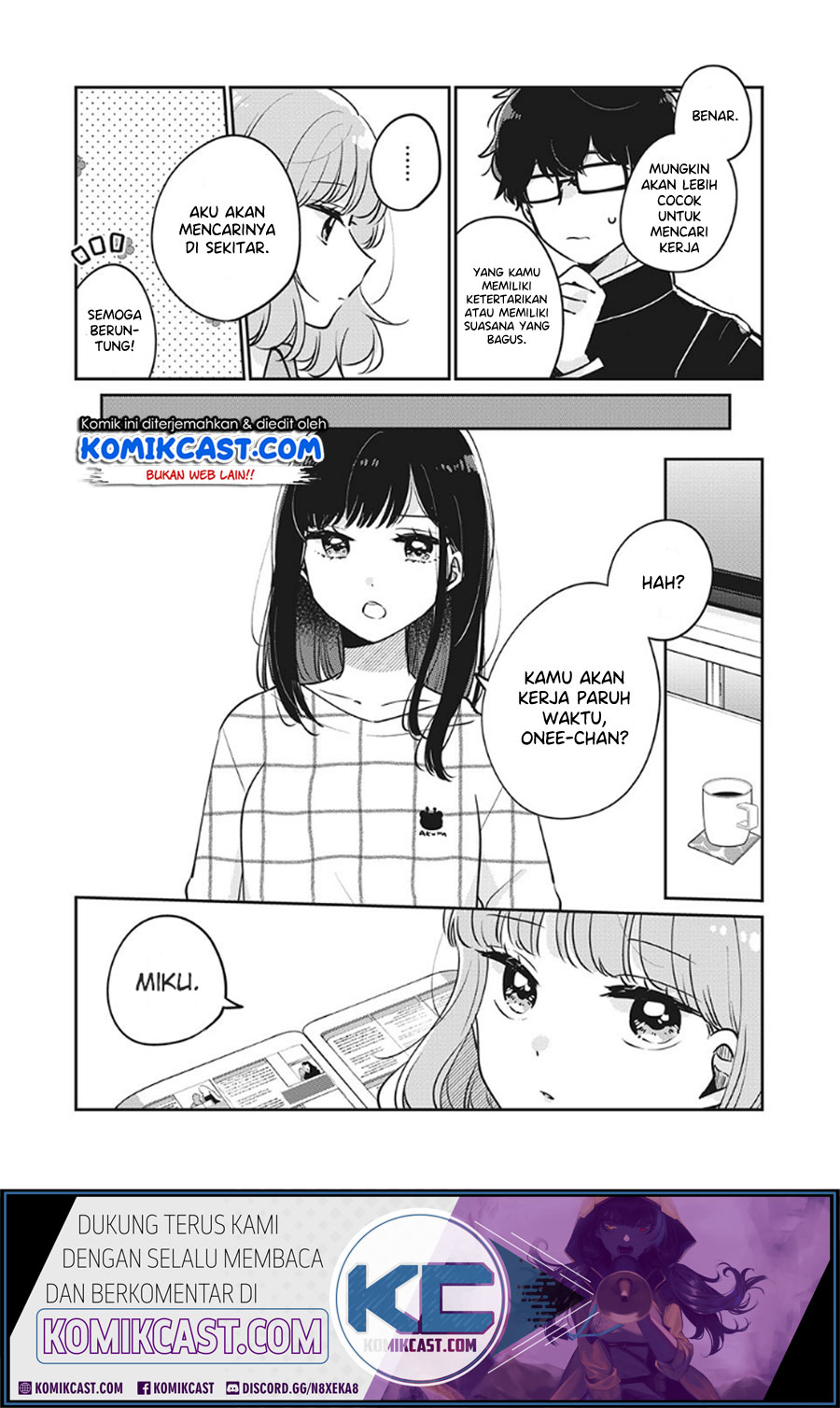 It’s Not Meguro-san’s First Time Chapter 32 Gambar 8