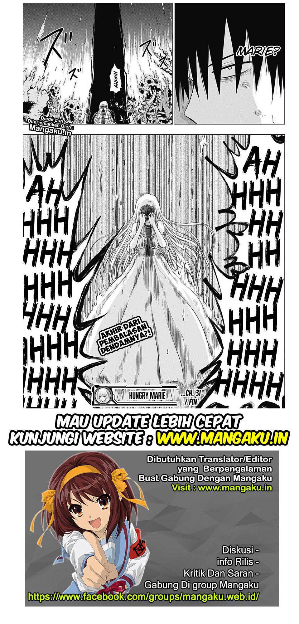 Harapeko no Marie Chapter 31 Gambar 19