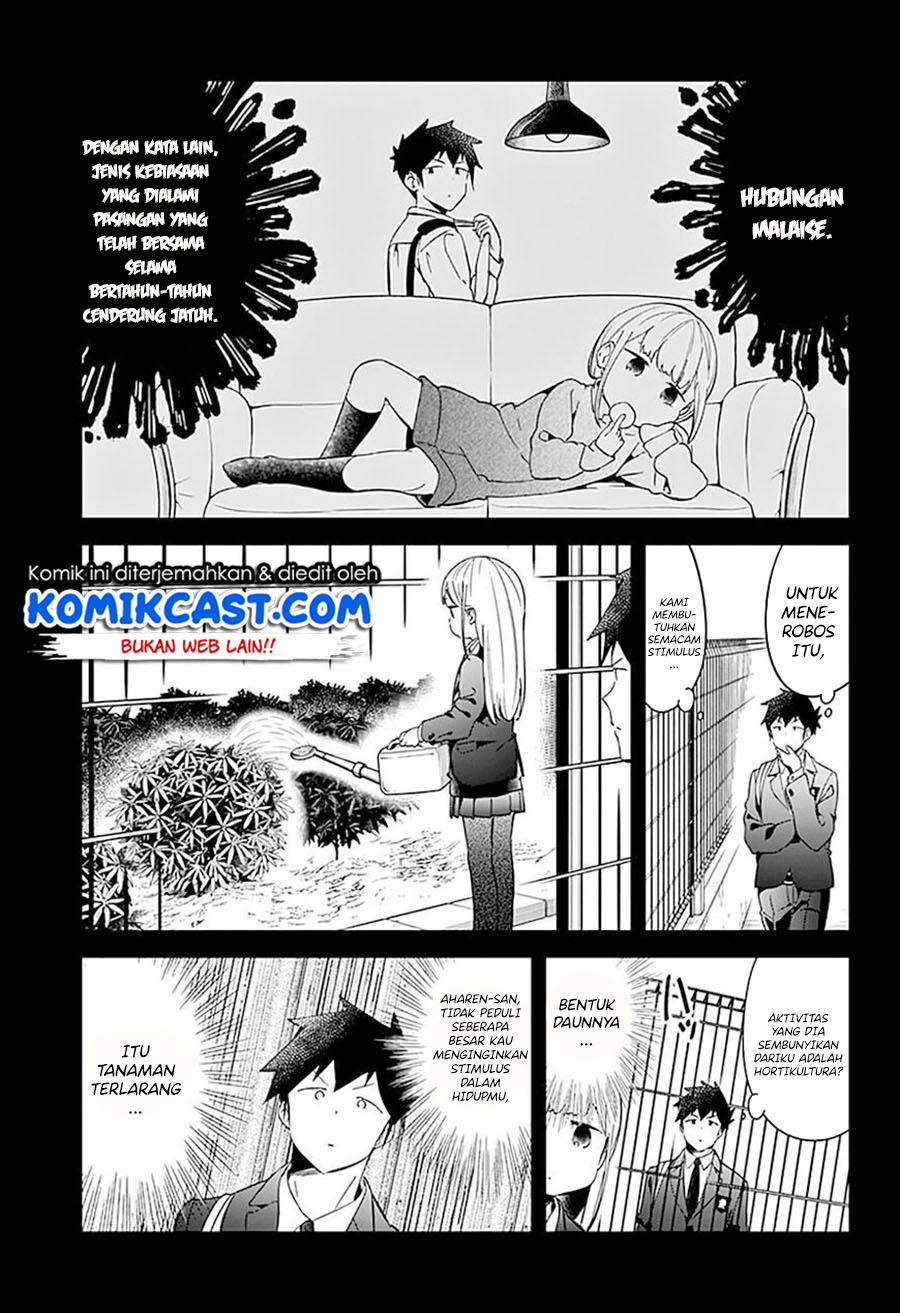 Aharen-san wa Hakarenai Chapter 65 Gambar 4