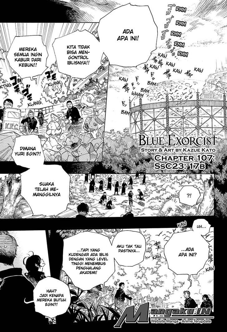 Baca Manga Ao no Exorcist Chapter 107 Gambar 2