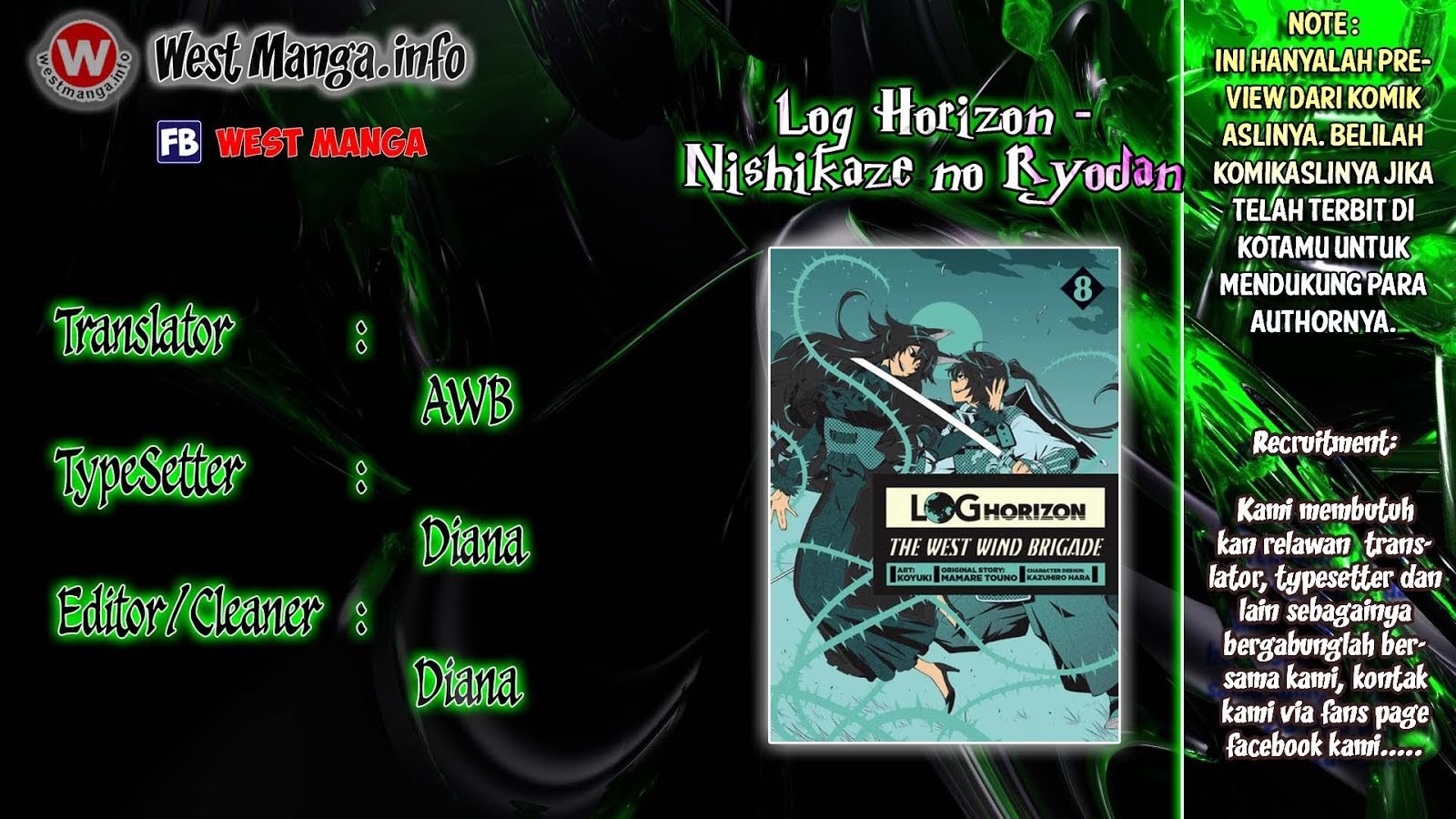 Baca Komik Log Horizon – Nishikaze no Ryodan Chapter 5 Gambar 1