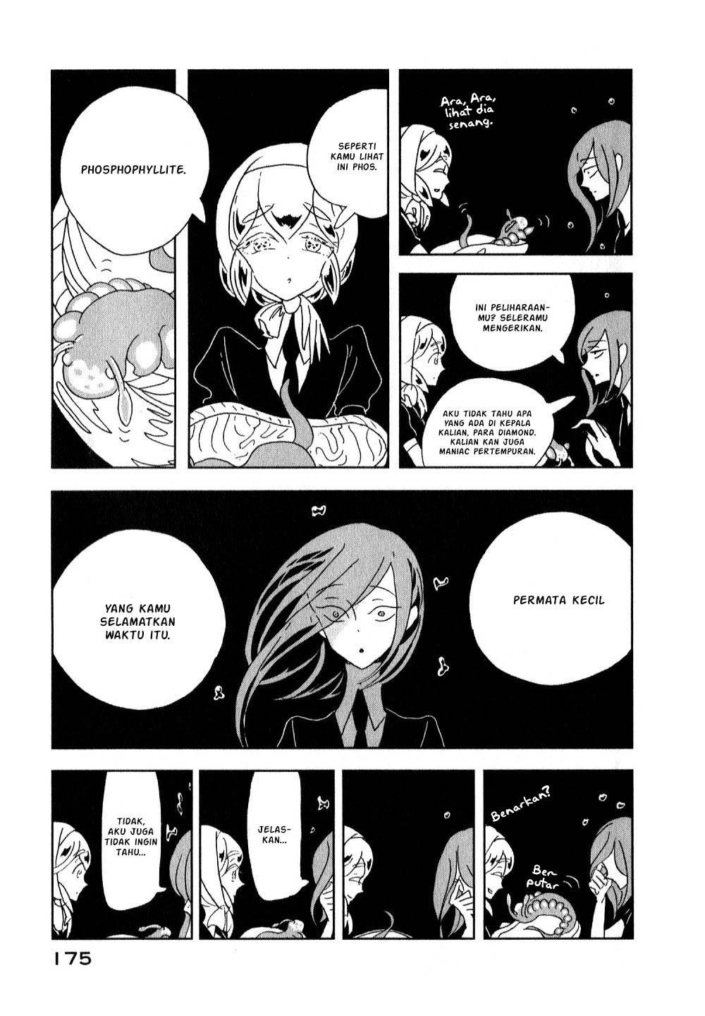 Houseki no Kuni Chapter 6 Gambar 12