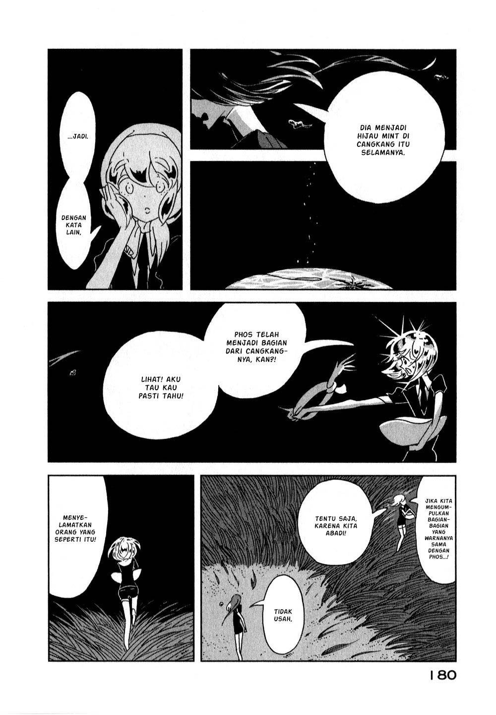 Houseki no Kuni Chapter 6 Gambar 17