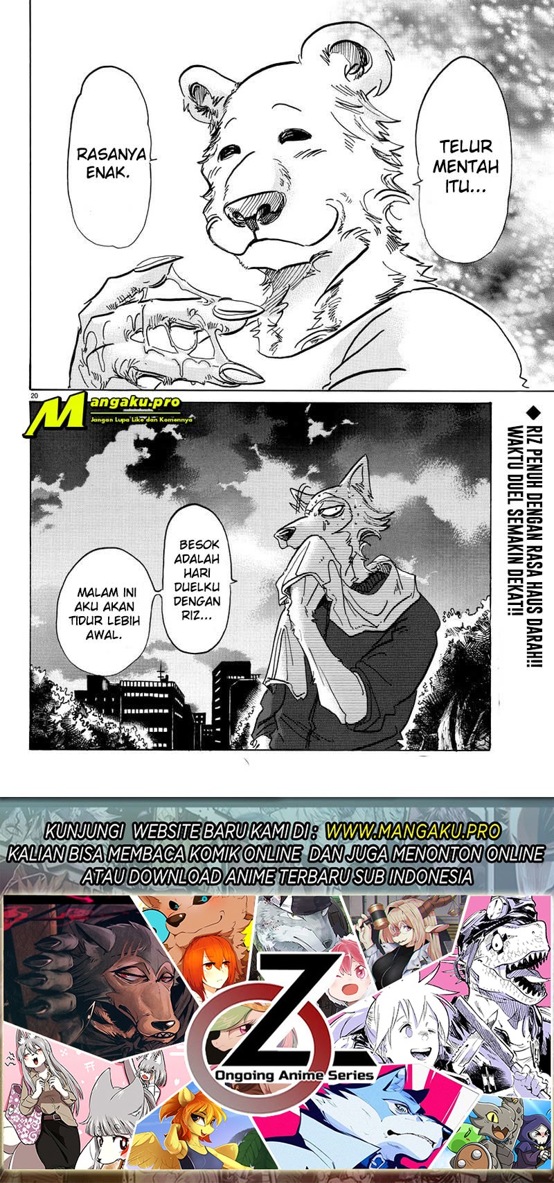 Beastars Chapter 89 Gambar 20