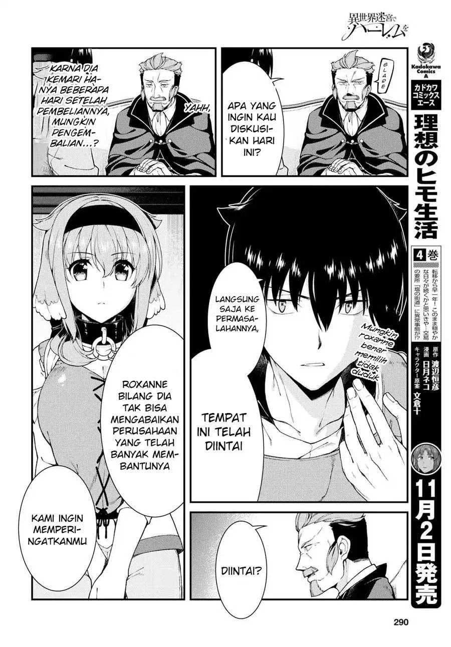 Isekai Meikyuu de Harem wo Chapter 19 Gambar 8