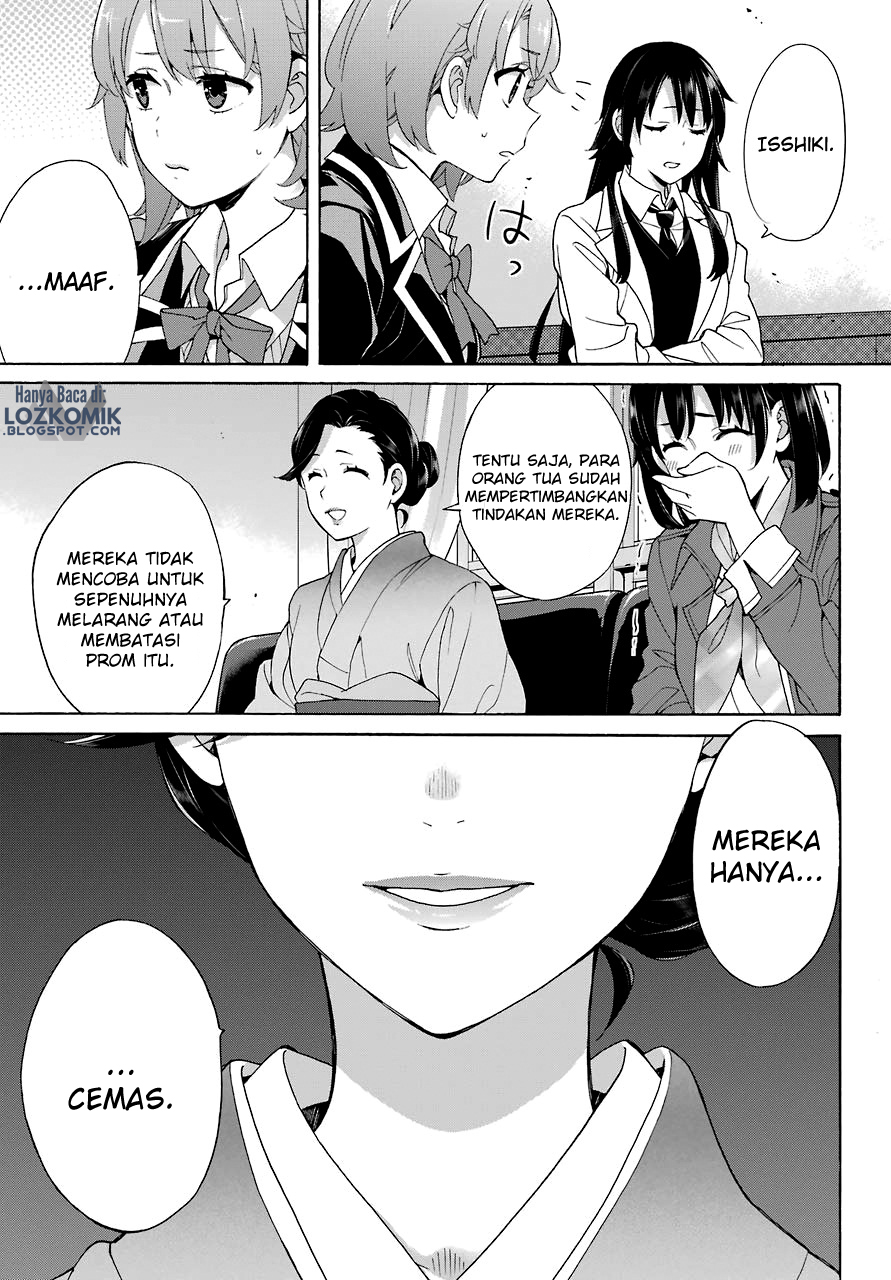 Yahari Ore no Seishun Love Comedy wa Machigatteiru.: Monologue Chapter 72 Gambar 16