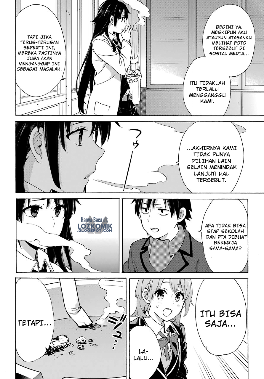 Yahari Ore no Seishun Love Comedy wa Machigatteiru.: Monologue Chapter 72 Gambar 29