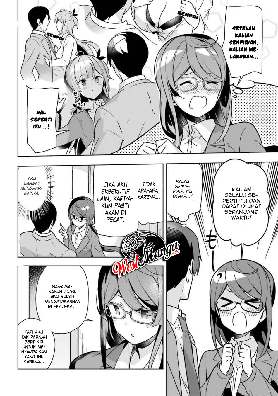 Senpai! Let's Have an Office Romance ♪ Chapter 6.2 Gambar 8