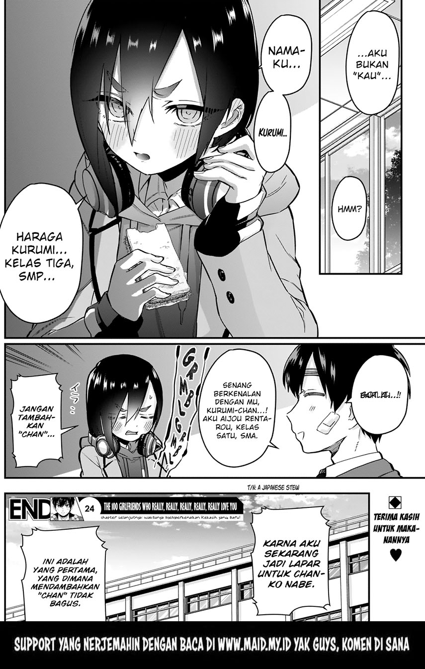 Kimi no Koto ga Dai Dai Dai Dai Daisuki na 100-ri no Kanojo Chapter 24 Gambar 22