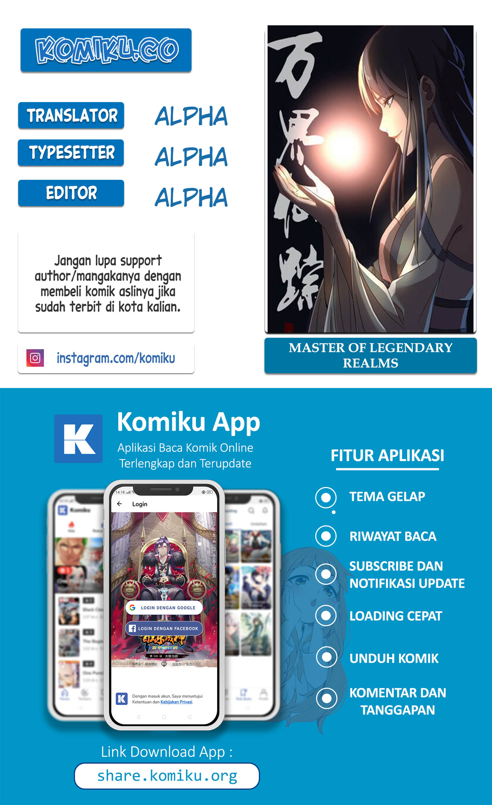 Baca Komik Master of Legendary Realms Chapter 61 Gambar 1