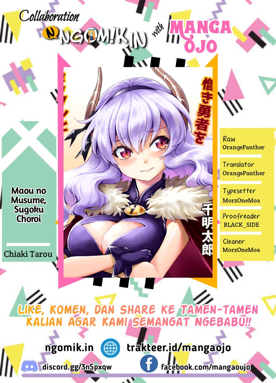 Baca Komik Maou no musume, sugoku choroi Chapter 3 Gambar 1