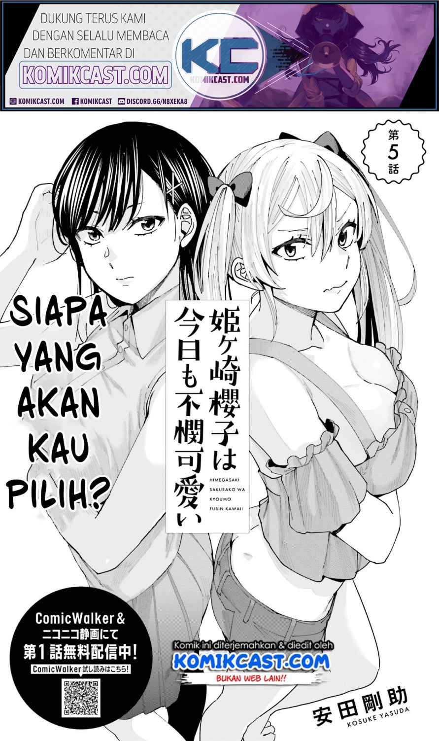 Baca Manga Himegasaki Sakurako wa Kyoumo Fubin Kawaii! Chapter 5 Gambar 2