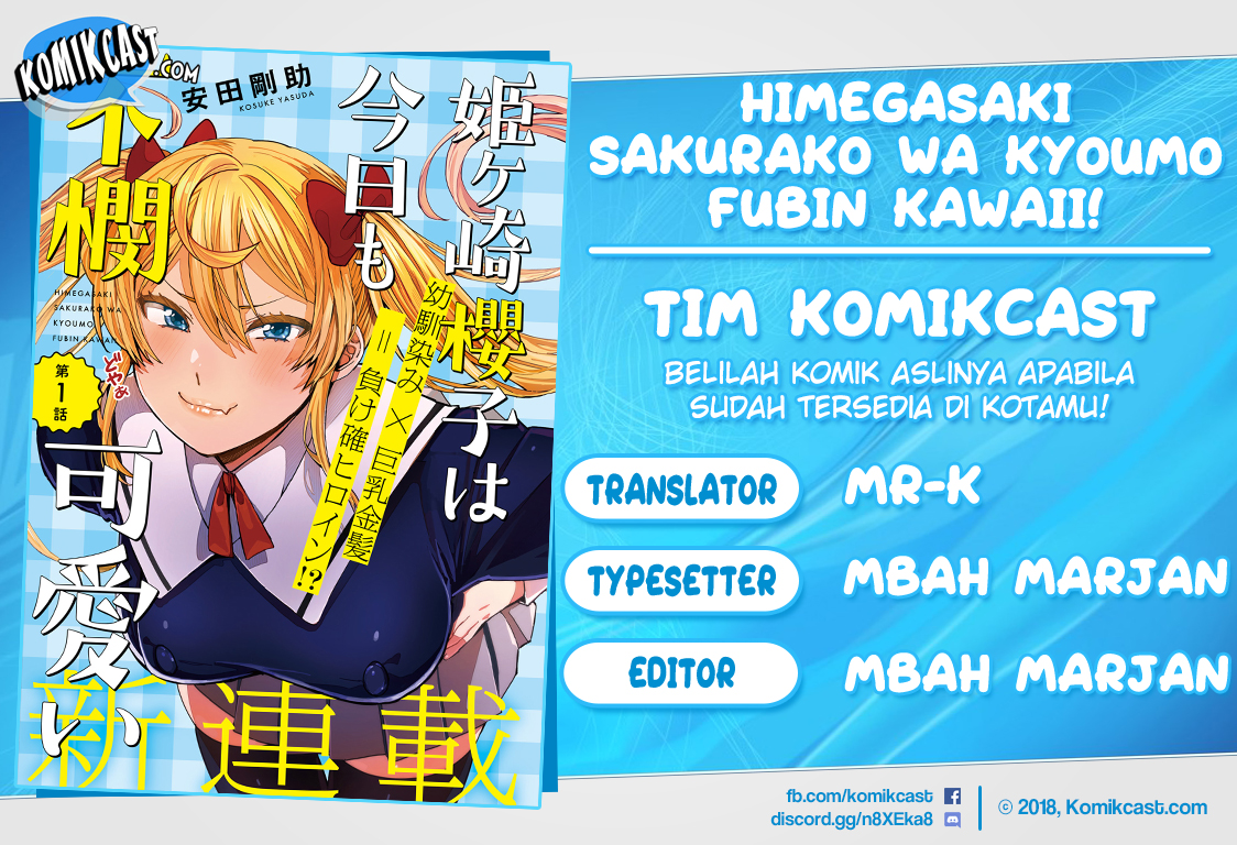 Baca Komik Himegasaki Sakurako wa Kyoumo Fubin Kawaii! Chapter 3 Gambar 1