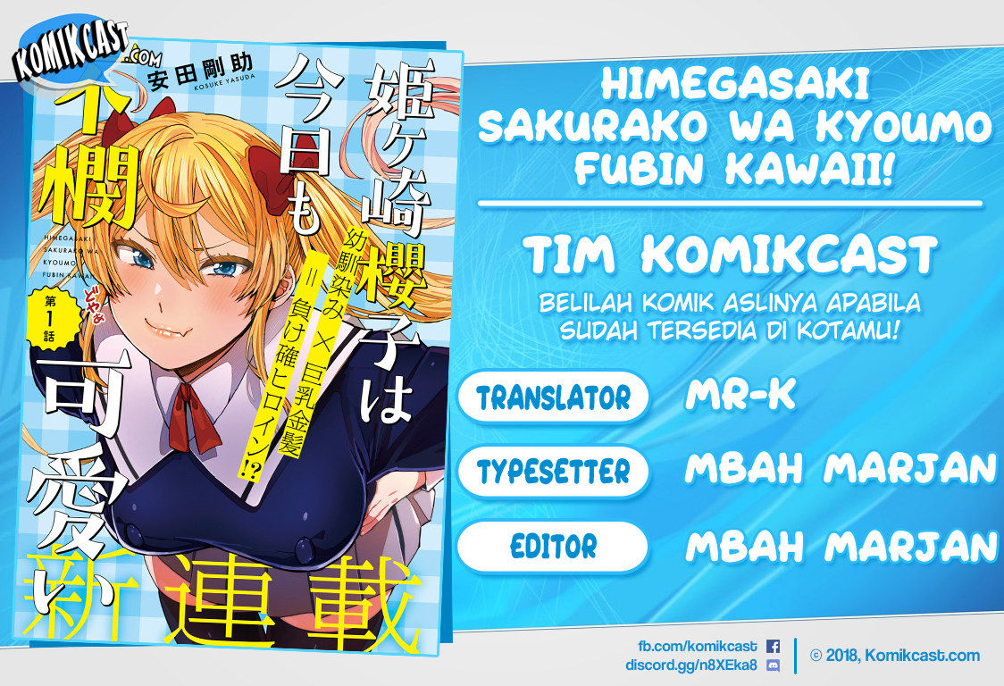 Baca Komik Himegasaki Sakurako wa Kyoumo Fubin Kawaii! Chapter 2 Gambar 1