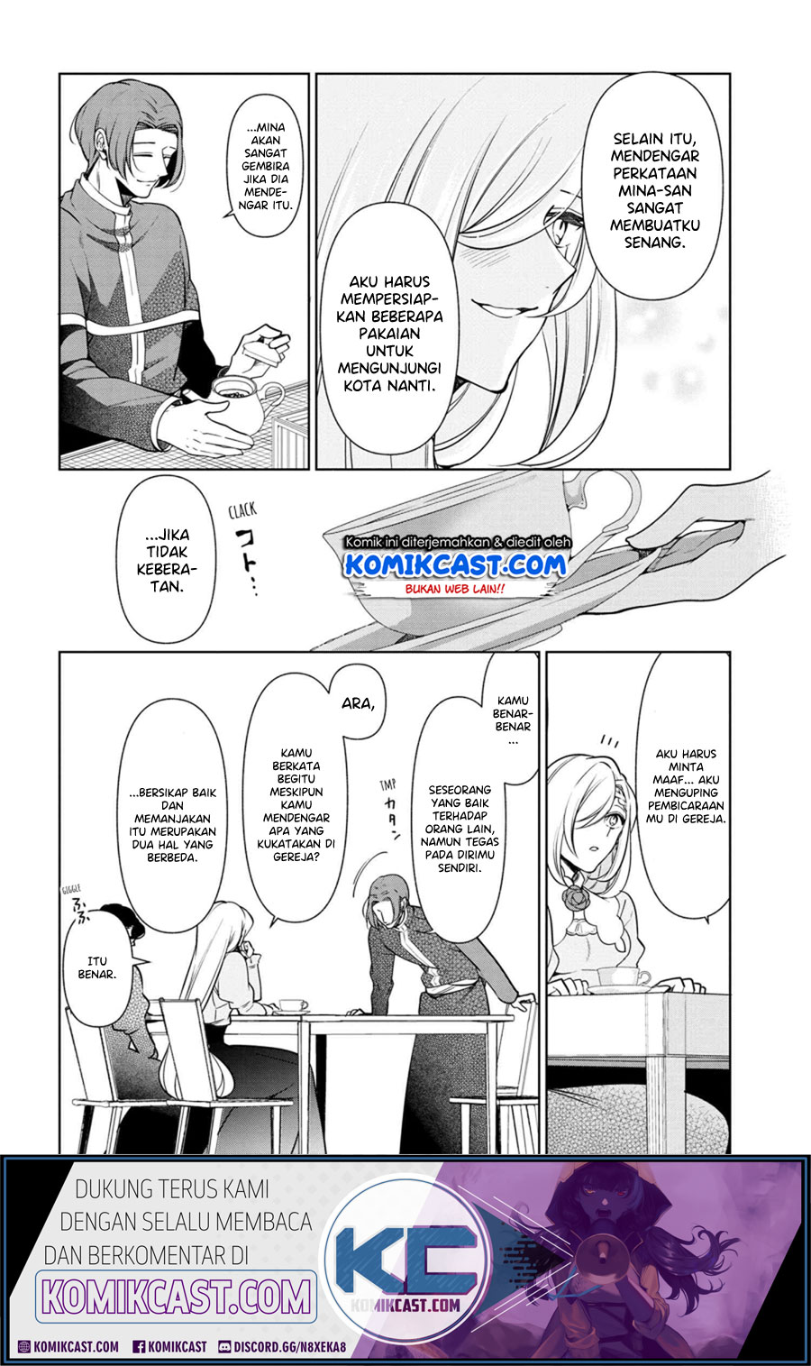 Koushaku Reijou no Tashinami Chapter 56 Gambar 30