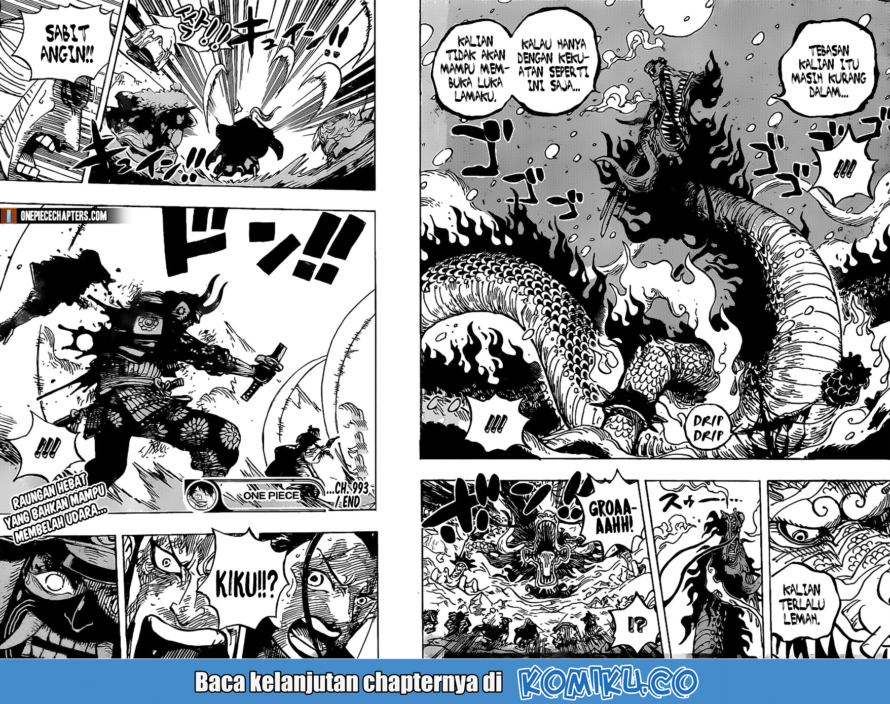 One Piece Chapter 993 Gambar 16