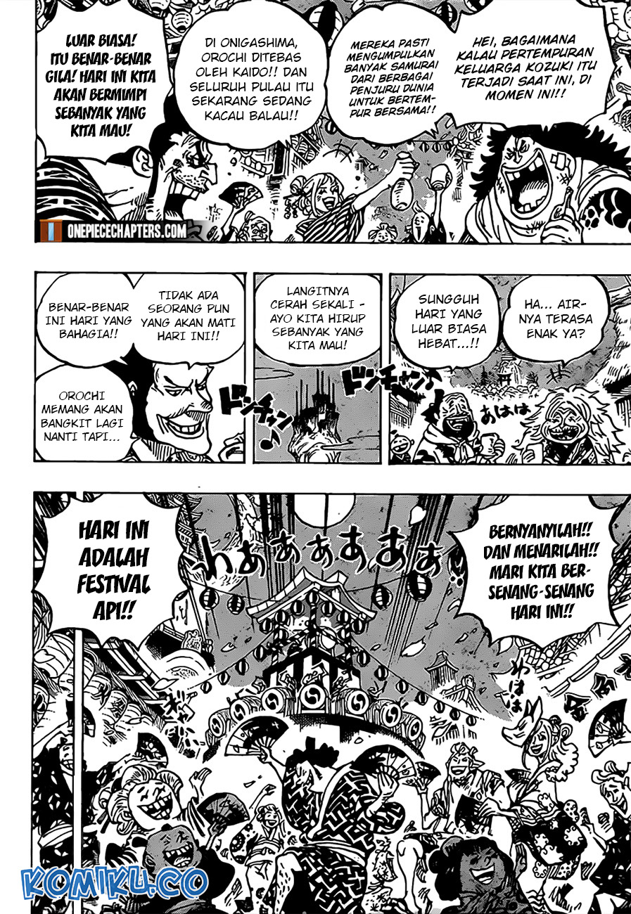 One Piece Chapter 993 Gambar 5