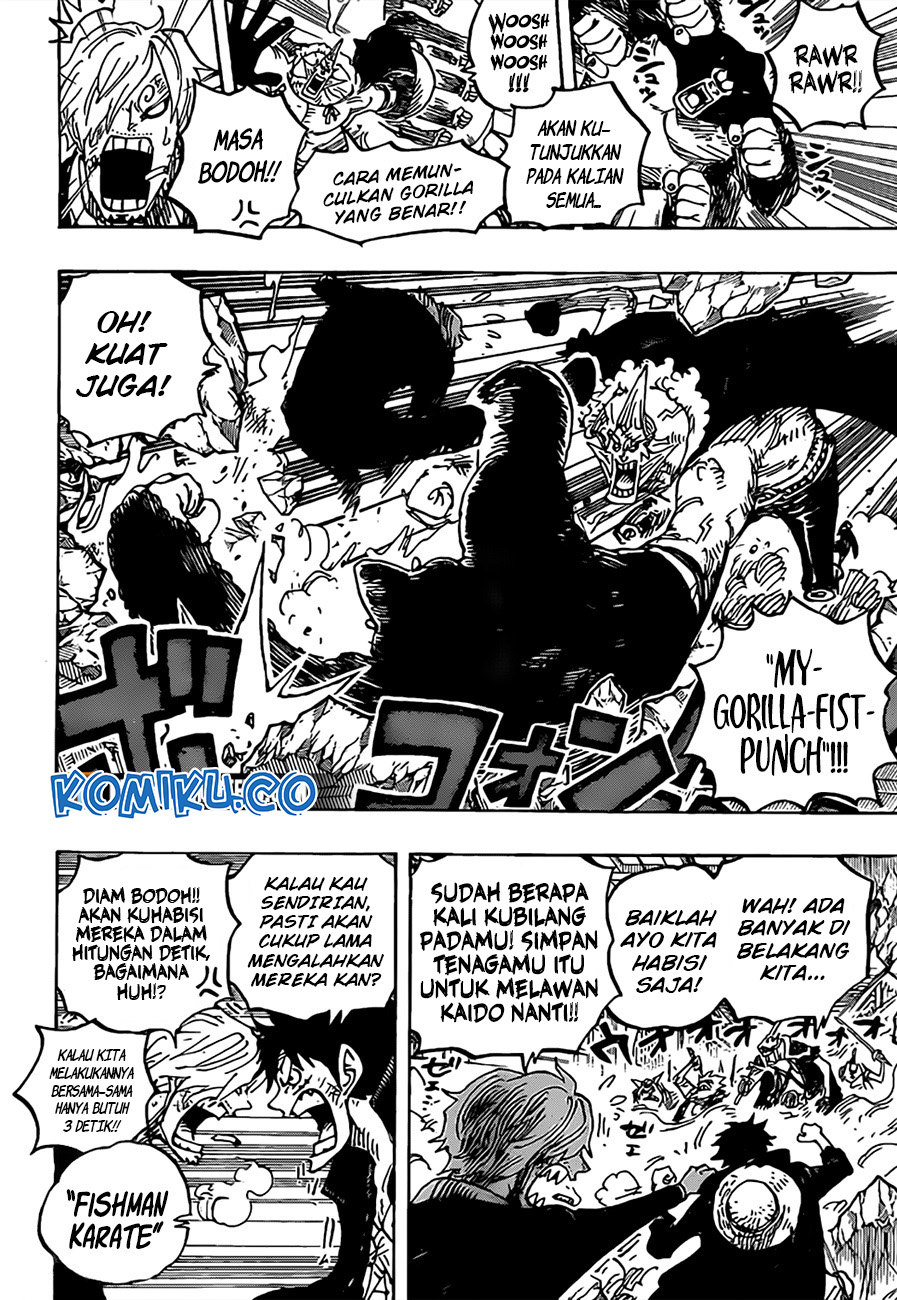 One Piece Chapter 993 Gambar 9