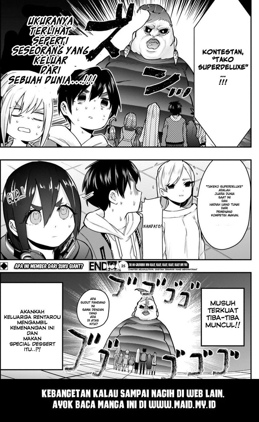 Kimi no Koto ga Dai Dai Dai Dai Daisuki na 100-ri no Kanojo Chapter 25 Gambar 23