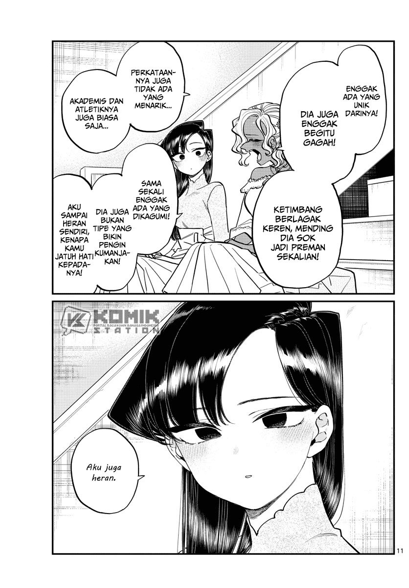 Komi-san wa Komyushou Desu Chapter 227 Gambar 13