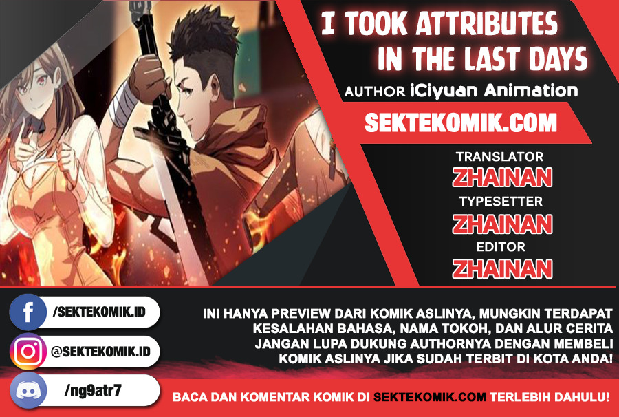 Baca Komik I Took Attributes in the Last Days Chapter 5 Gambar 1