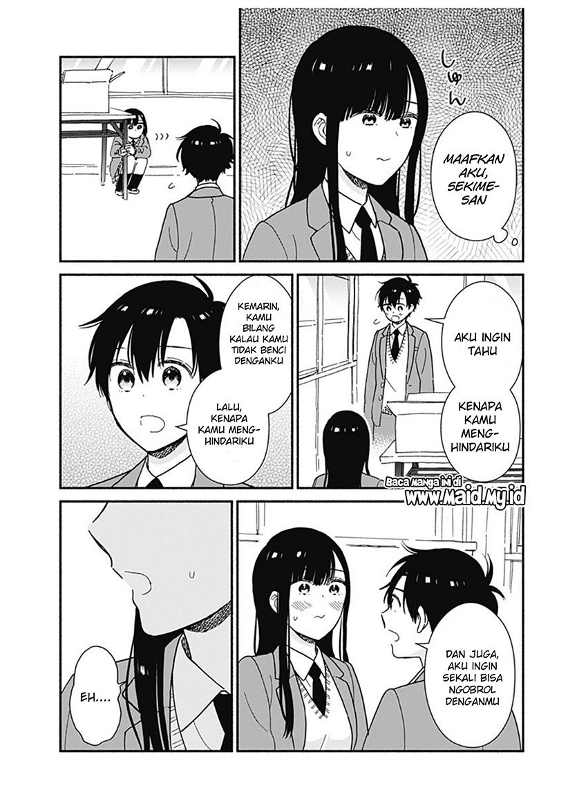 Sekimen Shinaide Sekime-san Chapter 2 Gambar 7