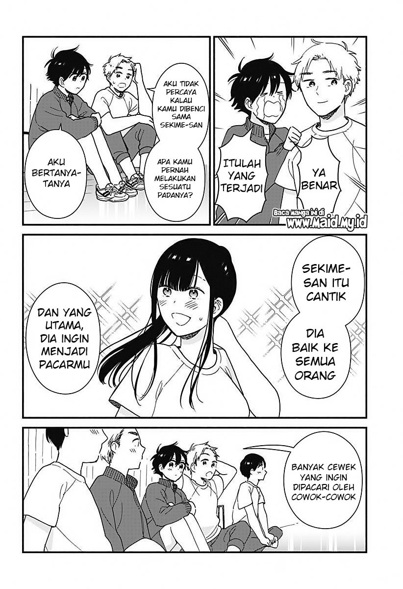 Sekimen Shinaide Sekime-san Chapter 1 Gambar 10