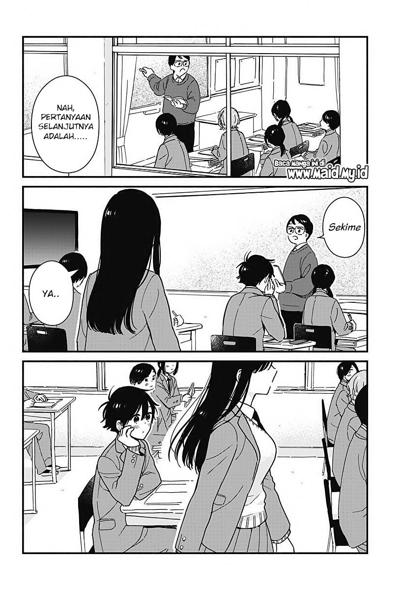 Sekimen Shinaide Sekime-san Chapter 1 Gambar 4